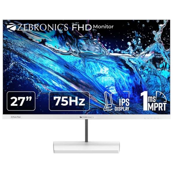 ZEBRONICS ZEB-S27A 27" (68.5cm) 75HZ FHD 1920x1080 LED Monitor