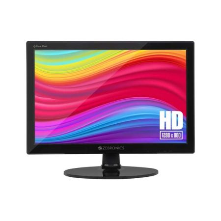 ZEBRONICS Zeb-V16HD LED 15.4 inch Monitor with Supporting HDMI