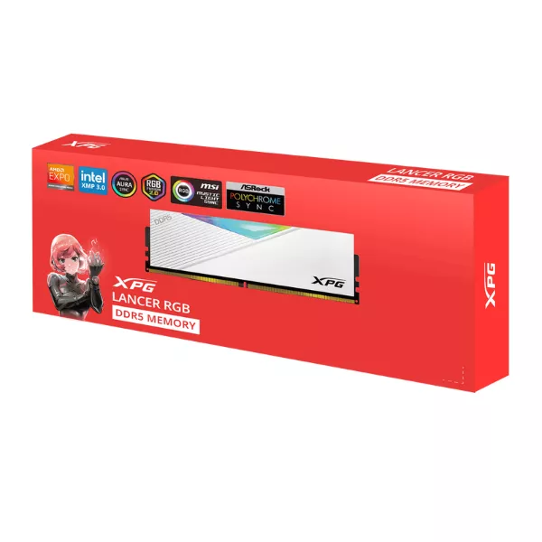 Buy Adata XPG Lancer RGB White 16GB 6000MHz CL48 DDR5 RAM