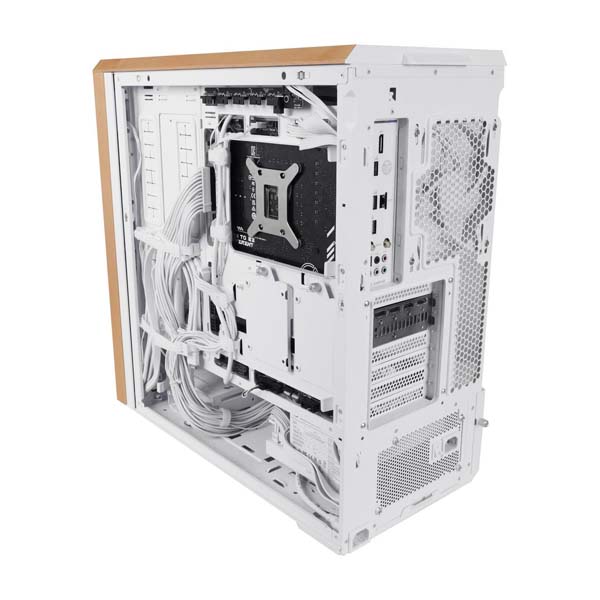 Buy Lian Li LANCOOL 217 Genuine Walnut Wood Mid-Tower ATX PC Case