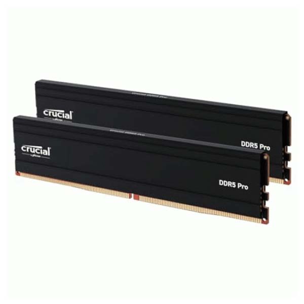 Buy Crucial Pro 64GB 2x32GB DDR5 6400 MHz UDIMM Memory Kit (Black