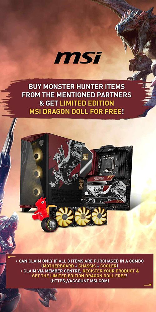 MSI Monster Hunter Bundle offer